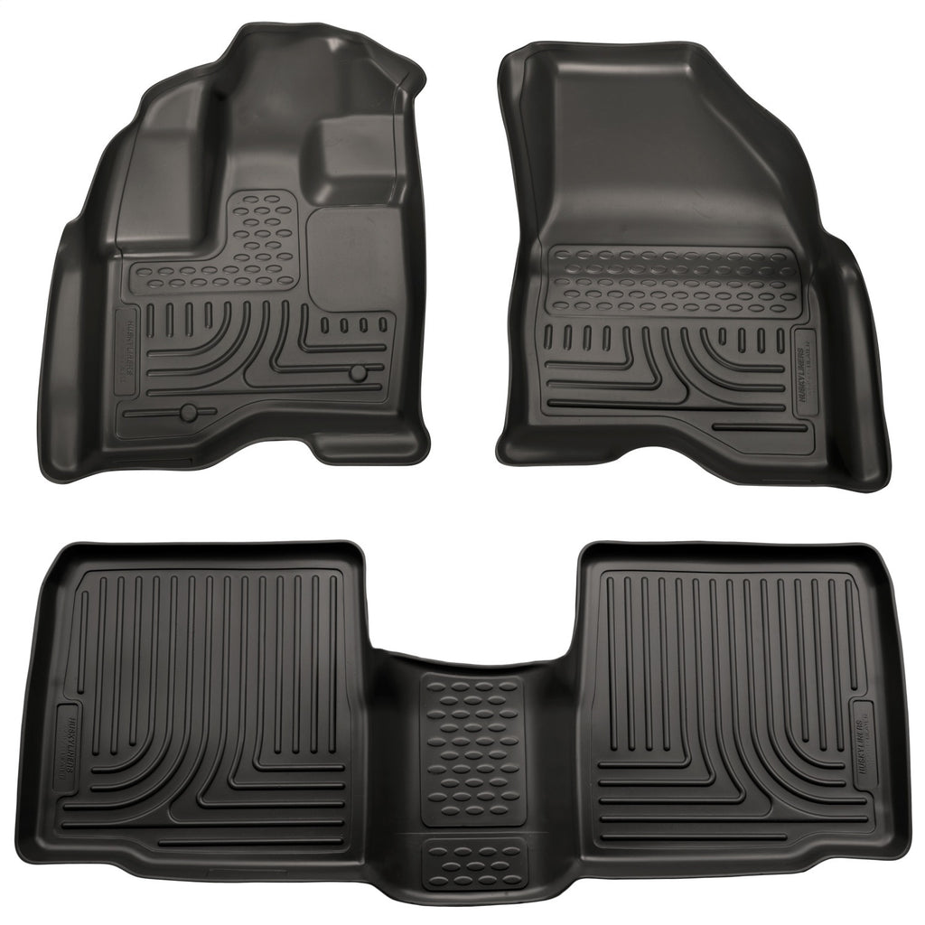 Husky Liners 98731 Weatherbeater-Front/2nd Seat Floor Liners for Select Lincoln MKS