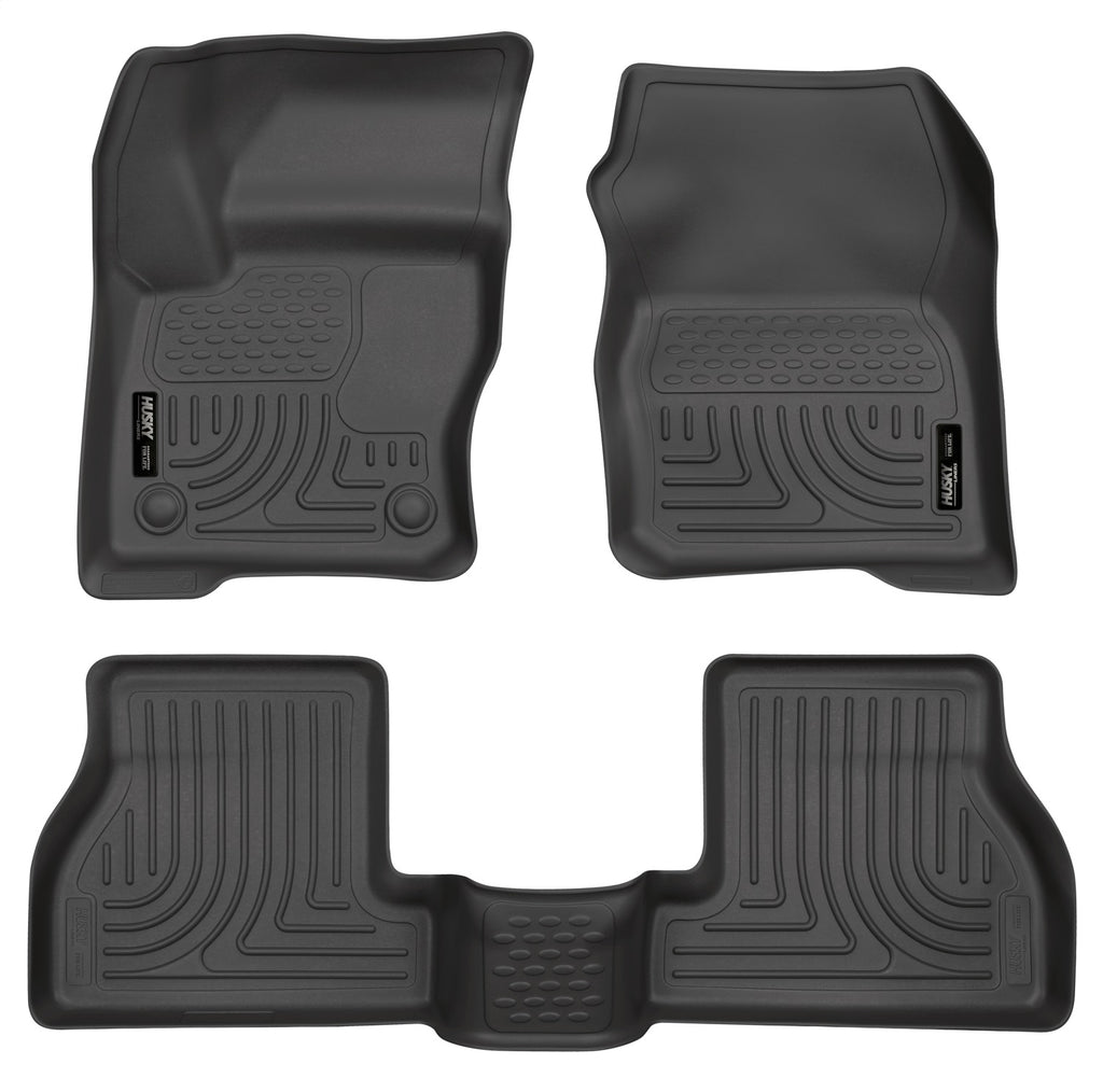 Husky Liners 98771 Weatherbeater-Front/2nd Seat Floor Liners for Select Ford Focus