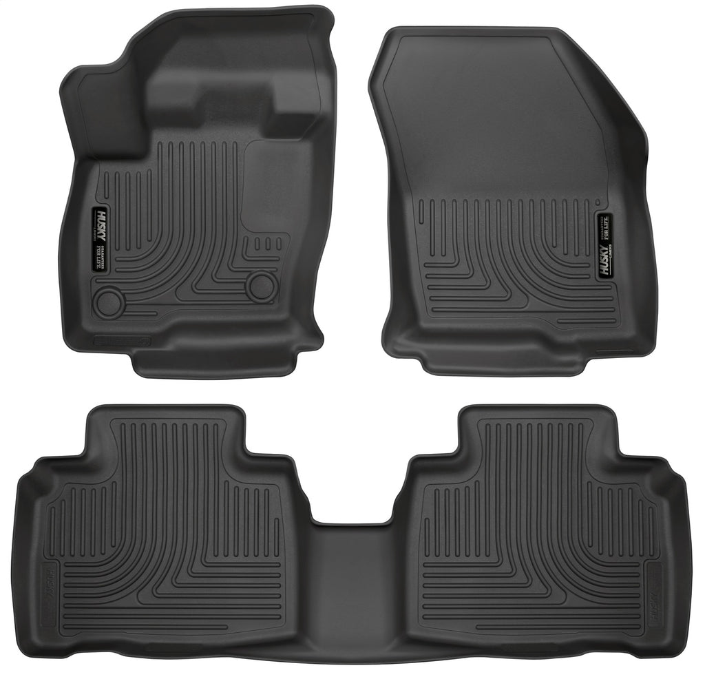 Husky Liners 98781 Weatherbeater-Front/2nd Seat Floor Liners for Select Ford Edge