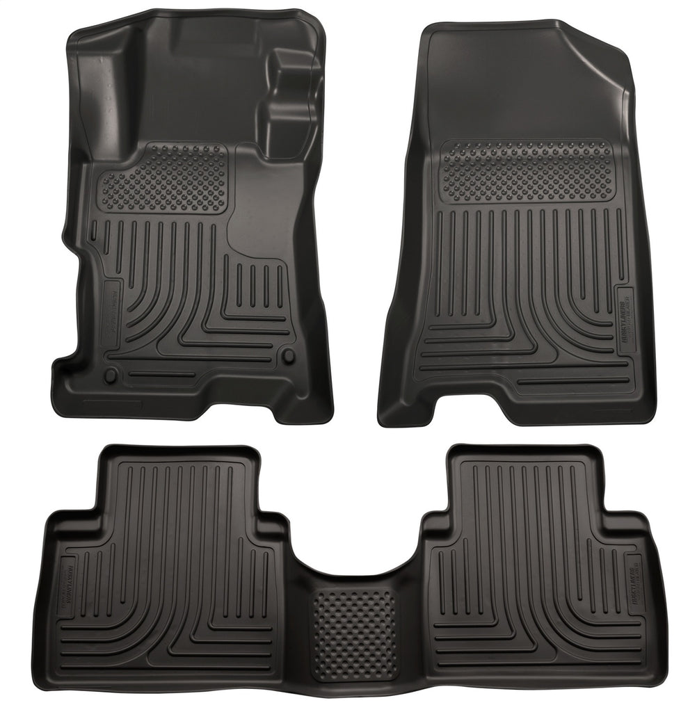 Husky Liners 98811 Weatherbeater-Front/2nd Seat Floor Liners for Select Kia Sorento