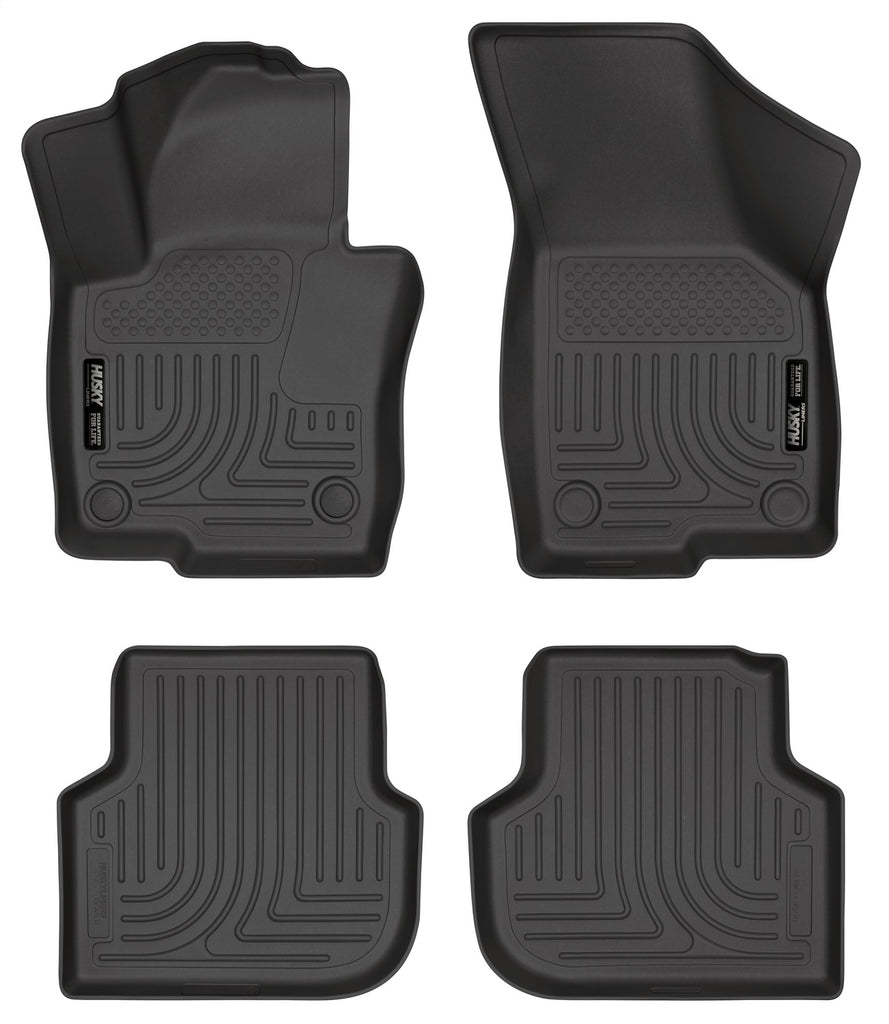 Husky Liners 98831 Weatherbeater-Front/2nd Seat Floor Liners for Select Volkswagen Jetta