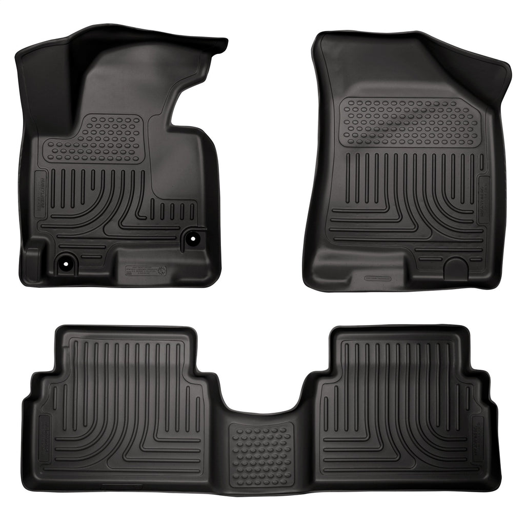 Husky Liners 98881 Weatherbeater-Front/2nd Seat Floor Liners for Select Hyundai Tucson