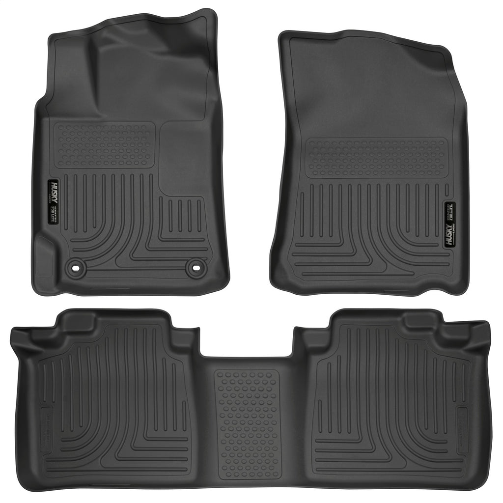 Husky Liners 98901 Weatherbeater-Front/2nd Seat Floor Liners for Select Toyota Camry