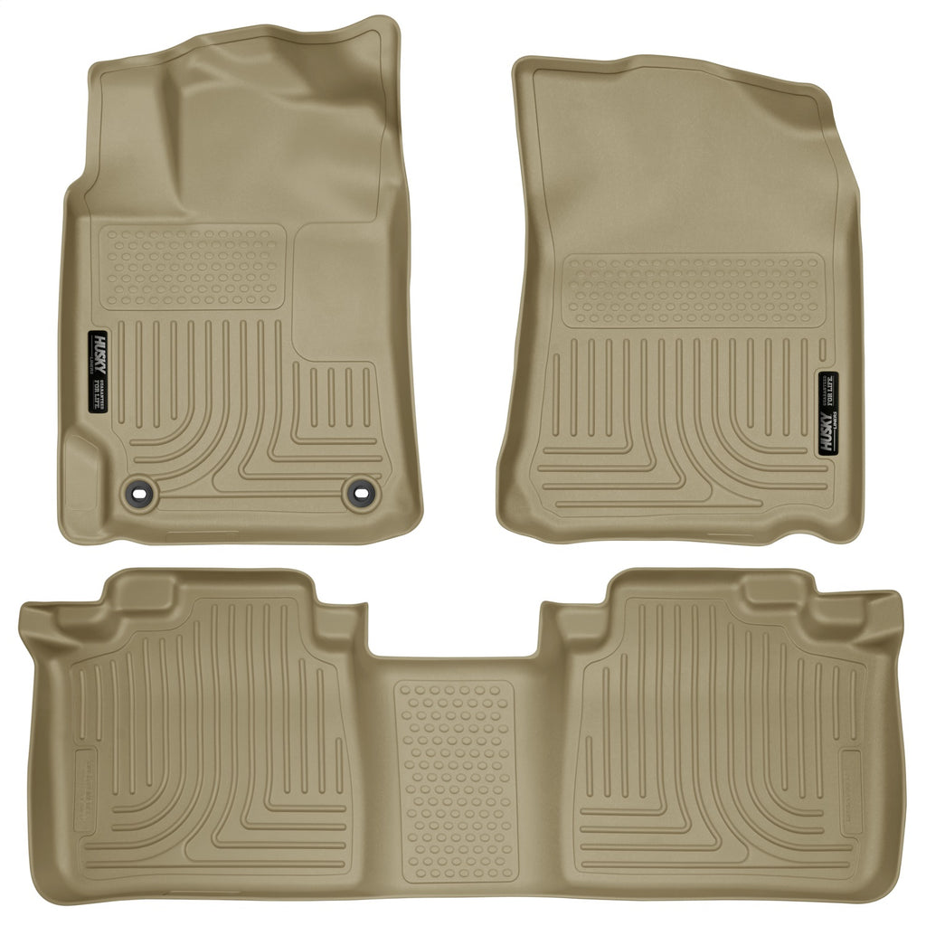 Husky Liners 98903 Weatherbeater-Front/2nd Seat Floor Liners for Select Toyota Camry