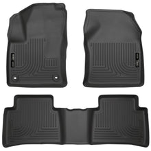 Load image into Gallery viewer, Husky Liners 98991 Weatherbeater-Front/2nd Seat Floor Liners for Select Toyota Prius, Toyota Prius Prime
