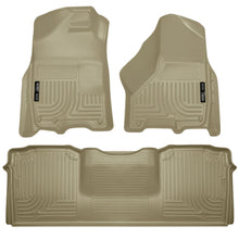 Load image into Gallery viewer, Husky Liners 99043 Weatherbeater-Front/2nd Seat Floor Liners for Select Dodge Ram 2500, Dodge Ram 3500, Ram 2500, Ram