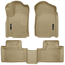 Load image into Gallery viewer, Husky Liners 99053 Weatherbeater-Front/2nd Seat Floor Liners for Select Dodge Durango, Jeep Grand Cherokee