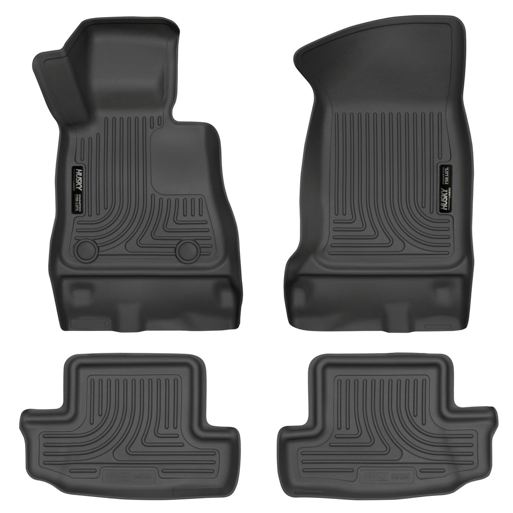 Husky Liners 99121 Weatherbeater-Front/2nd Seat Floor Liners for Select Chevrolet Camaro