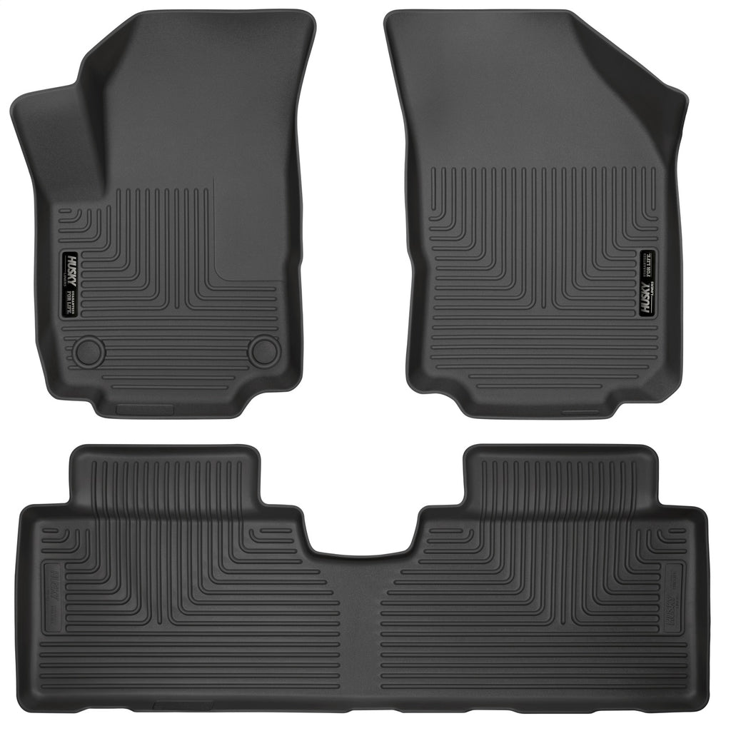 Husky Liners 99131 Weatherbeater-Front/2nd Seat Floor Liners for Select Chevrolet Equinox