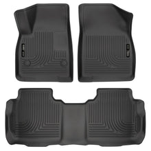 Load image into Gallery viewer, Husky Liners 99141 Weatherbeater-Front/2nd Seat Floor Liners for Select Cadillac XT5, Chevrolet Blazer, GMC Acadia