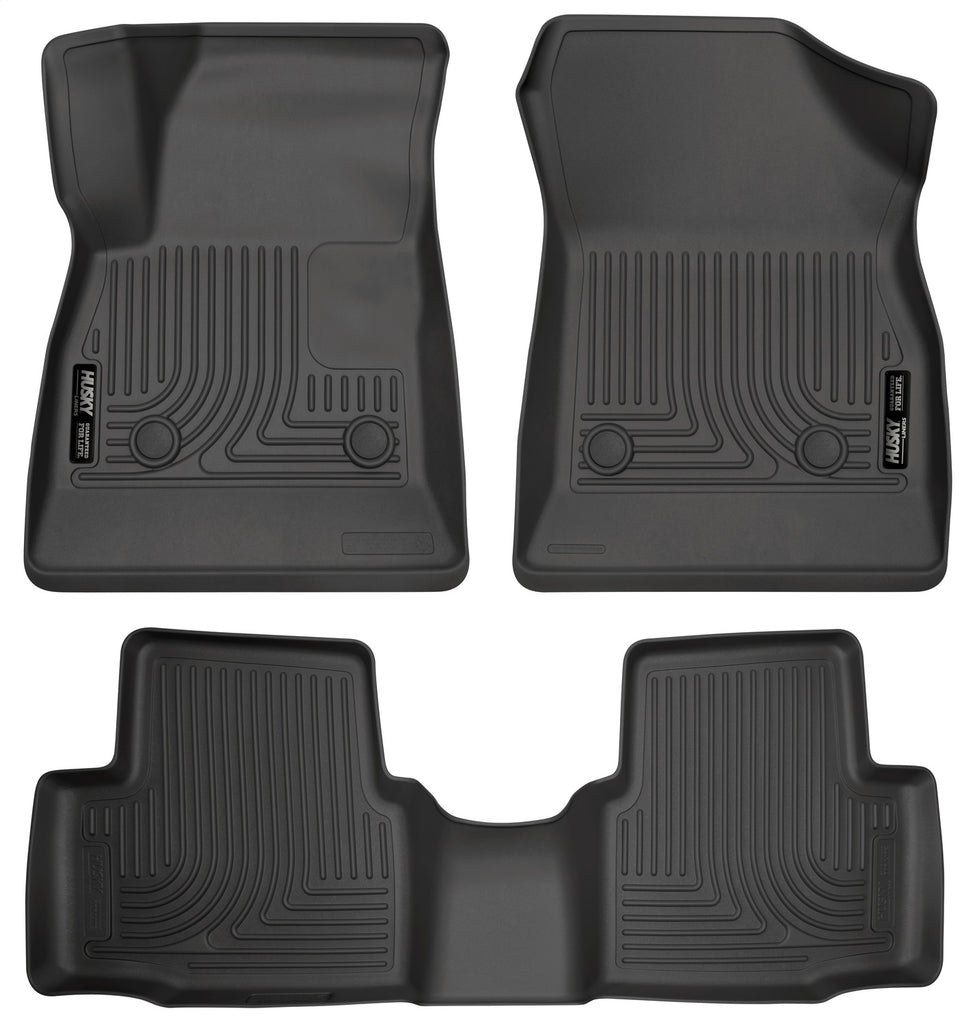 Husky Liners 99161 Weatherbeater-Front/2nd Seat Floor Liners for Select Chevrolet Cruze