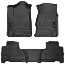 Load image into Gallery viewer, Husky Liners 99211 Weatherbeater-Front/2nd Seat Floor Liners for Select Chevrolet Suburban, GMC Yukon XL