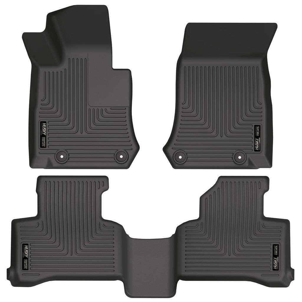 Husky Liners 99391 Weatherbeater-Front/2nd Seat Floor Liners for Select Mercedes-Benz GLC300