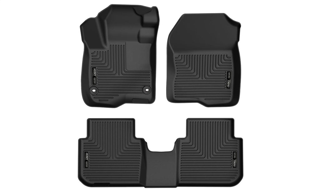 Husky Liners 99411 Weatherbeater-Front/2nd Seat Floor Liners for Select Honda CR-V, Mazda CX-50