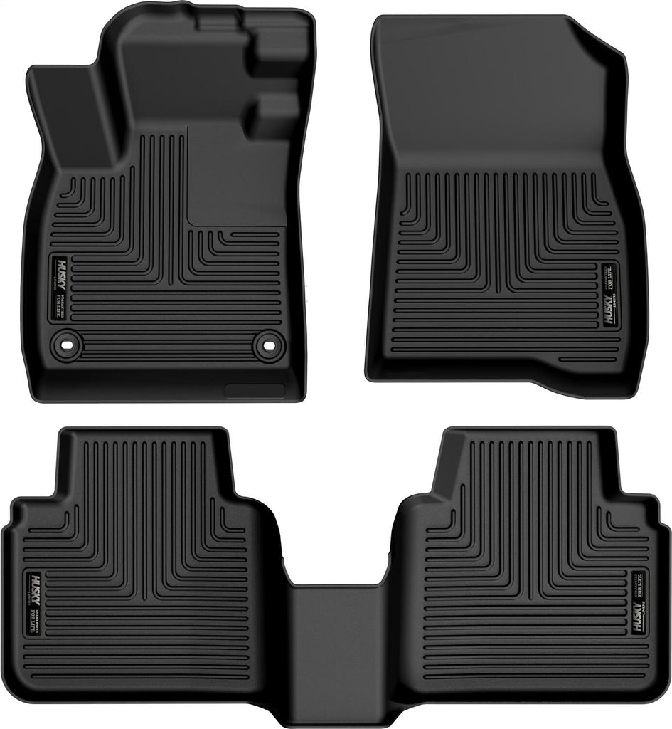 Husky Liners 99421 Weatherbeater-Front/2nd Seat Floor Liners for Select Honda Accord