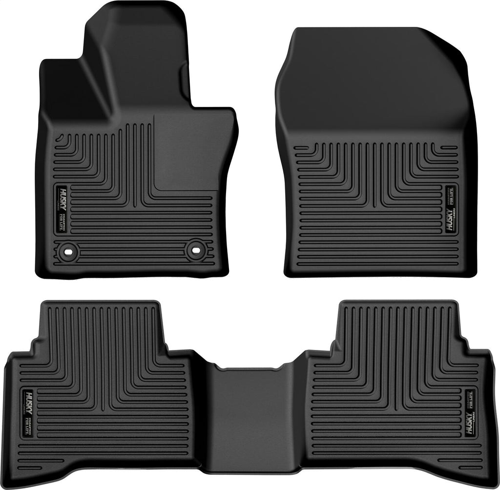Husky Liners 99431 Weatherbeater-Front/2nd Seat Floor Liners for Select Toyota Prius