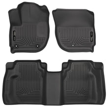 Load image into Gallery viewer, Husky Liners 99491 Weatherbeater-Front/2nd Seat Floor Liners for Select Honda Fit