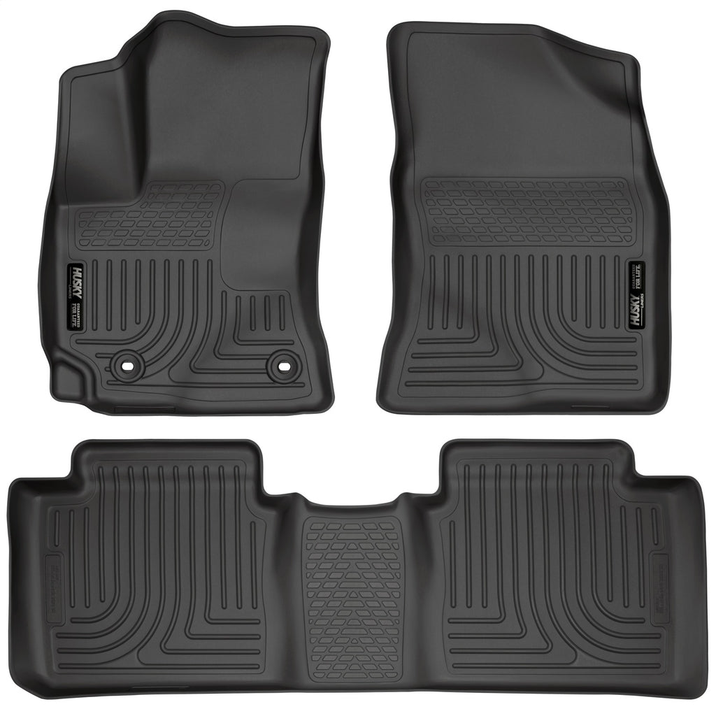 Husky Liners 99531 Weatherbeater-Front/2nd Seat Floor Liners for Select Toyota Corolla