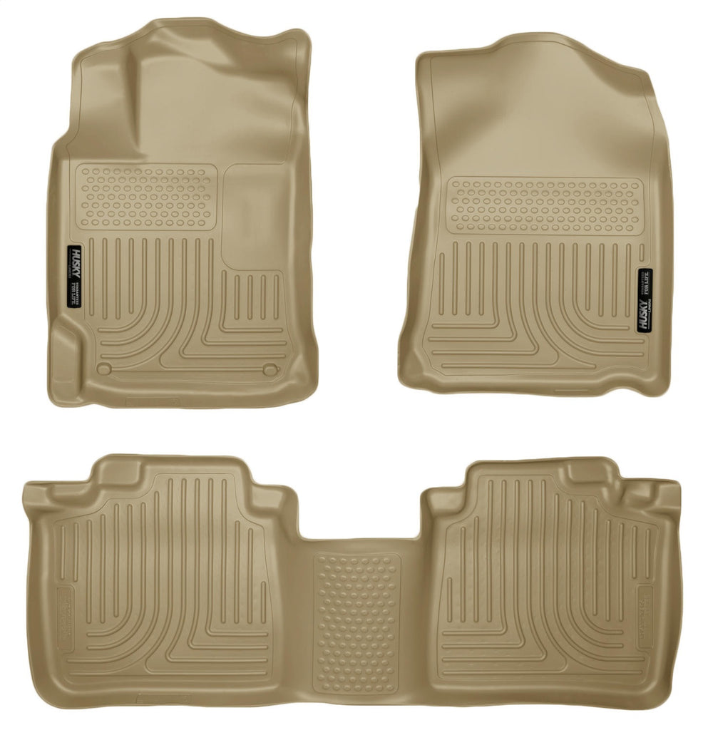 Husky Liners 99553 Weatherbeater-Front/2nd Seat Floor Liners for Select Lexus RX350, Lexus RX450h