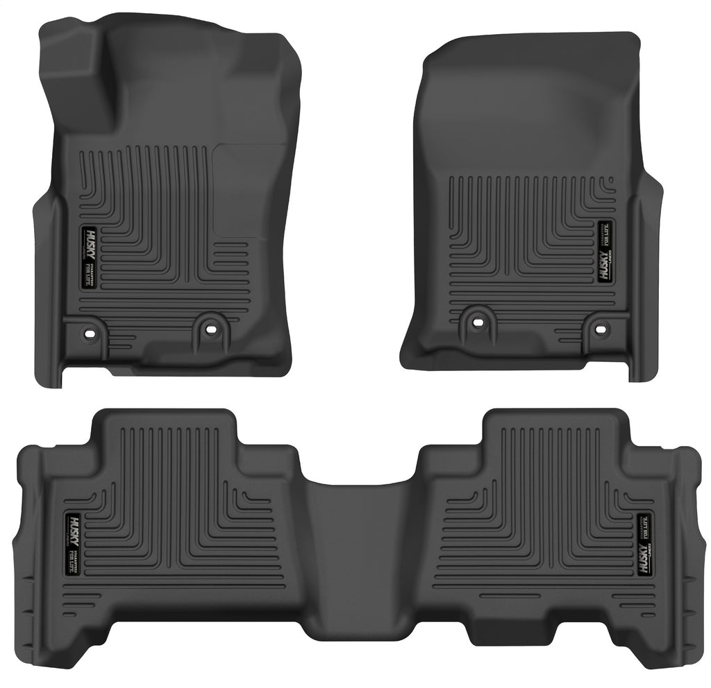 Husky Liners 99571 Weatherbeater-Front/2nd Seat Floor Liners for Select Lexus GX460, Toyota 4Runner