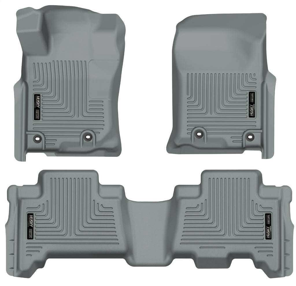 Husky Liners 99572 Weatherbeater-Front/2nd Seat Floor Liners for Select Lexus GX460, Toyota 4Runner