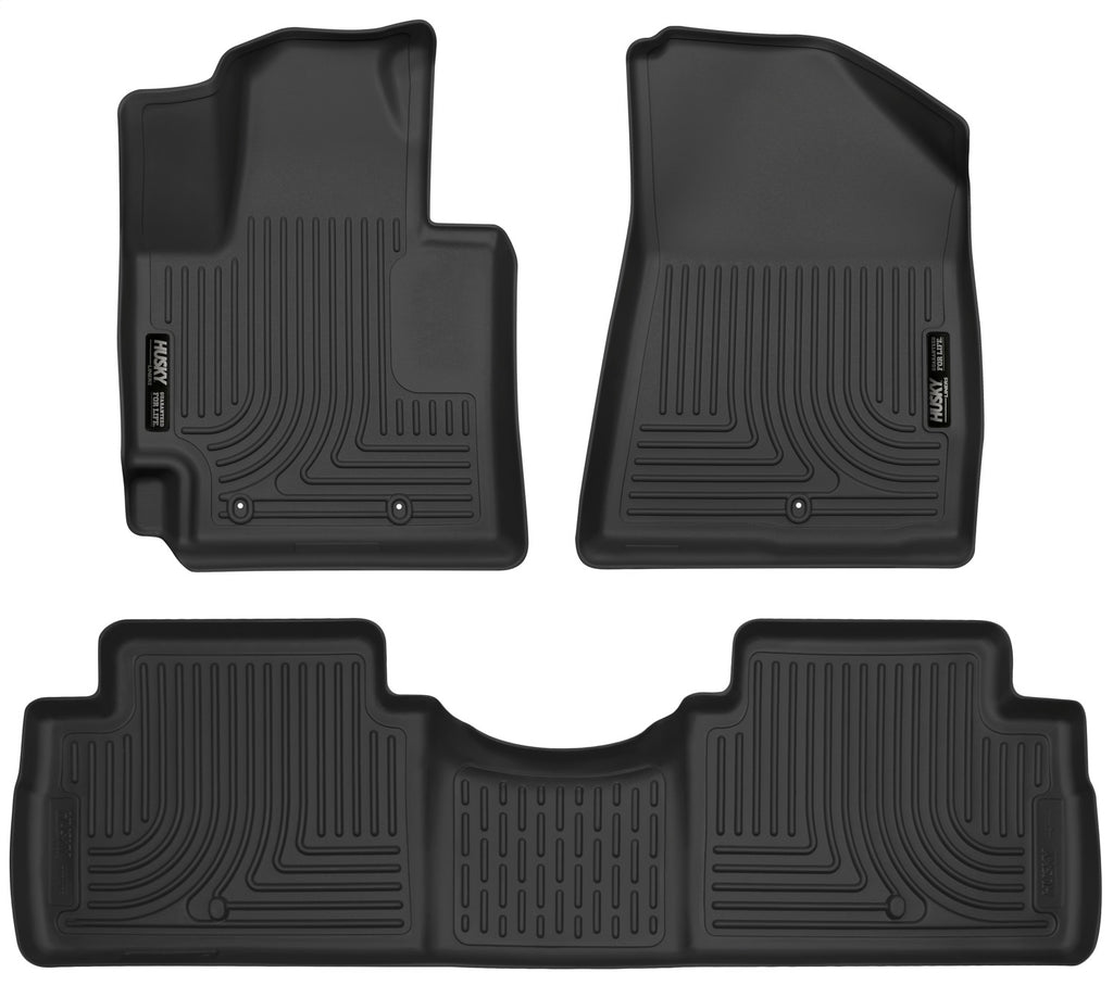 Husky Liners 99611 Weatherbeater-Front/2nd Seat Floor Liners for Select Kia Soul