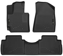 Load image into Gallery viewer, Husky Liners 99611 Weatherbeater-Front/2nd Seat Floor Liners for Select Kia Soul