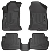 Load image into Gallery viewer, Husky Liners 99661 Weatherbeater-Front/2nd Seat Floor Liners for Select Subaru Crosstrek, Subaru Impreza