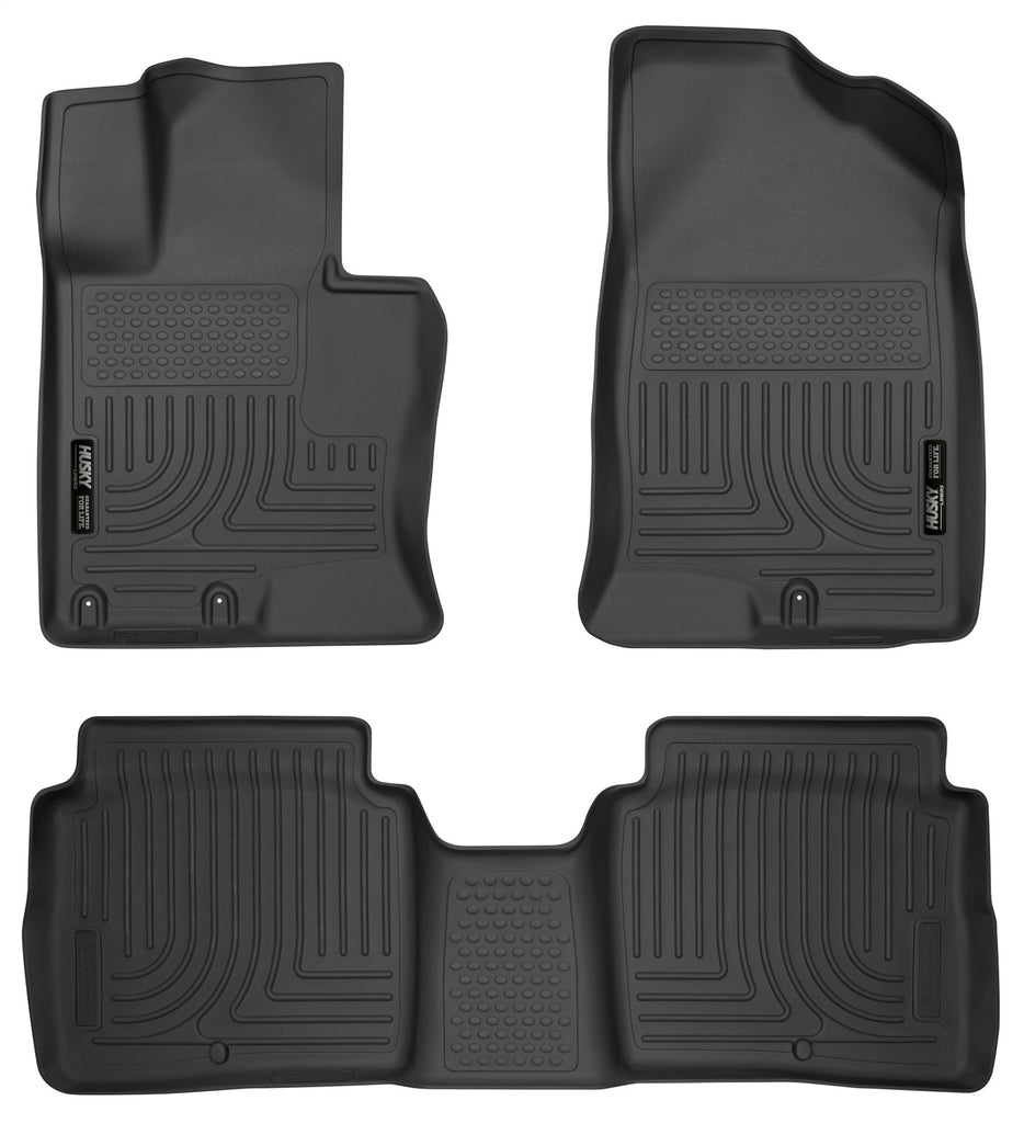 Husky Liners 99691 Weatherbeater-Front/2nd Seat Floor Liners for Select Kia Optima
