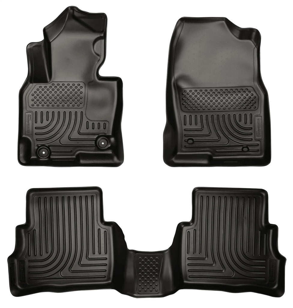 Husky Liners 99731 Weatherbeater-Front/2nd Seat Floor Liners for Select Mazda CX-5