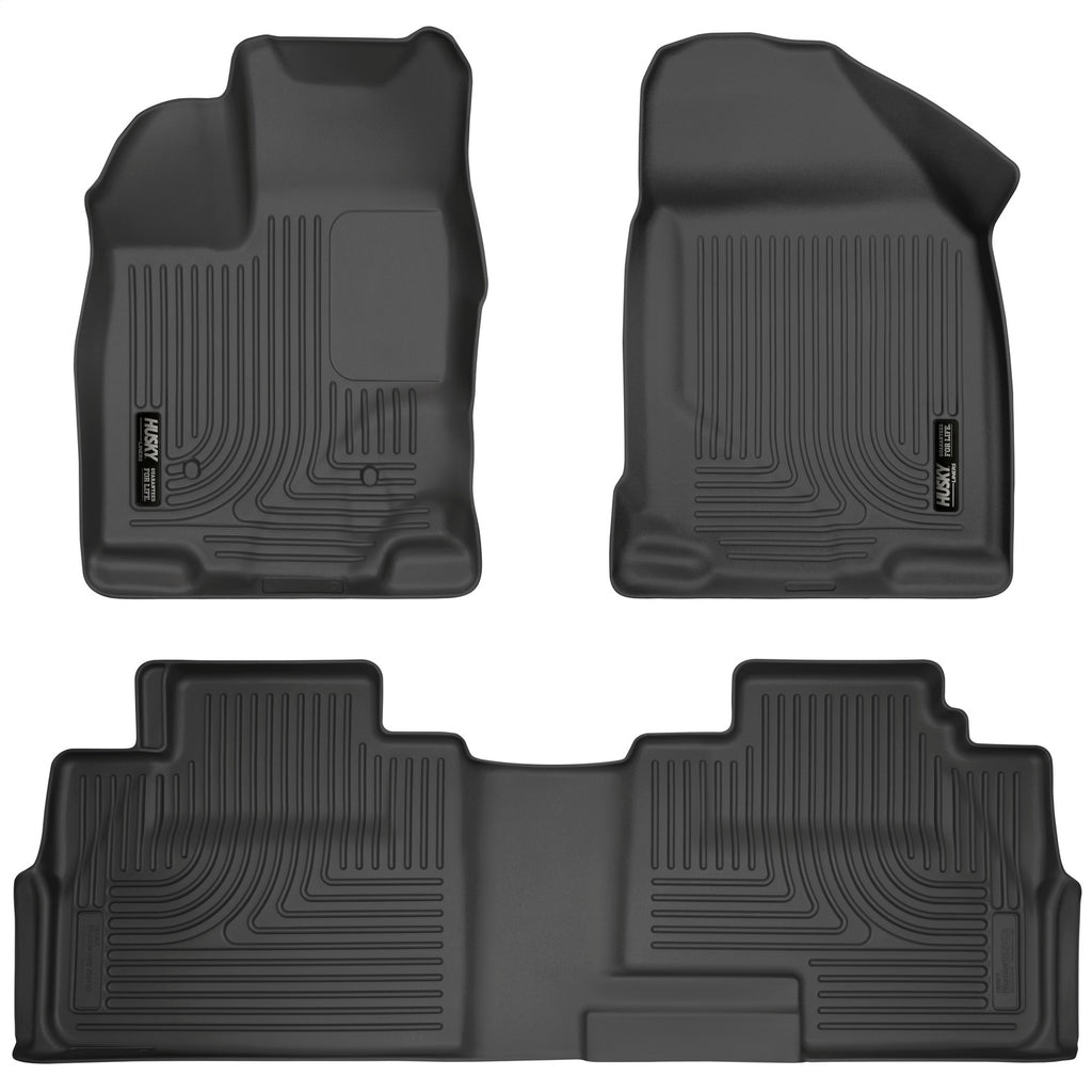 Husky Liners 99761 Weatherbeater-Front/2nd Seat Floor Liners for Select Ford Edge, Lincoln MKX