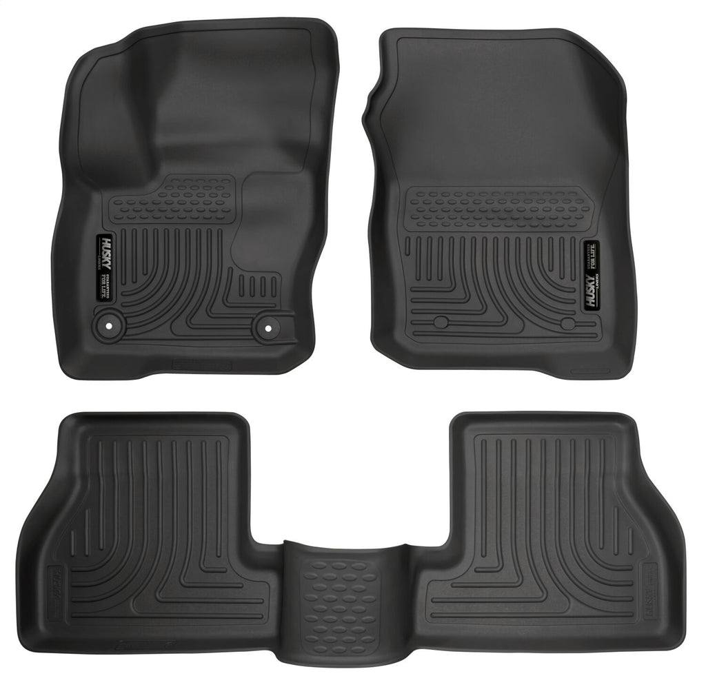 Husky Liners 99771 Weatherbeater-Front/2nd Seat Floor Liners for Select Ford Focus