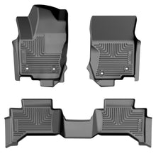 Load image into Gallery viewer, Husky Liners 99861 Weatherbeater-Front/2nd Seat Floor Liners for Select Lexus GX550, Toyota Land Cruiser