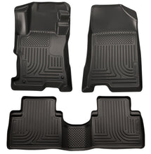 Load image into Gallery viewer, Husky Liners 99871 Weatherbeater-Front/2nd Seat Floor Liners for Select Kia Sorento