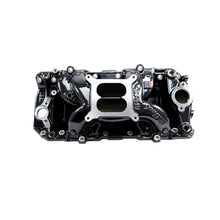 Load image into Gallery viewer, Edelbrock 7561-BP RPM Air-Gap Intake Manifold for Big-Block Chevy Oval Port, Black Plasma Finish