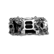 Load image into Gallery viewer, Edelbrock 7561-CP RPM Air-Gap Intake Manifold for Big-Block Chevy Oval Port, Chrome Plasma Finish