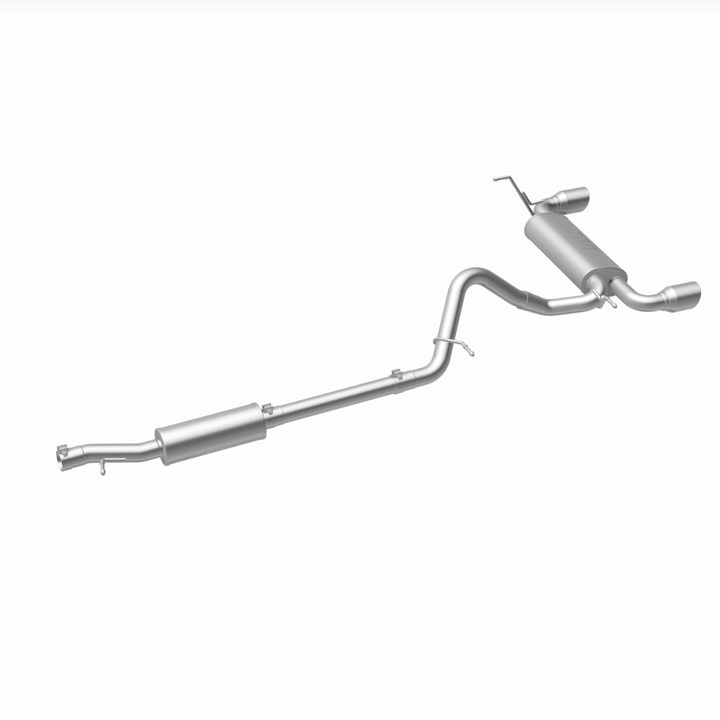 MagnaFlow Exhaust Products 19327 Street Series Black Coated Cat-Back System for Select Jeep Wrangler, Jeep Wrangler JK