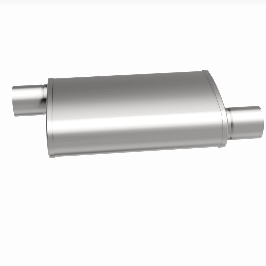 MagnaFlow Exhaust Products 13236 Multi-Chamber Performance Muffler; 2.5in. Offset/Offset; 4x14x9 Body