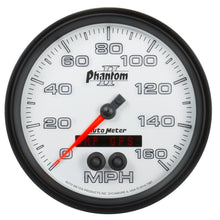 Load image into Gallery viewer, AutoMeter 7581 GAUGE, SPEEDOMETER, 5", 160MPH, GPS, PHANTOM II