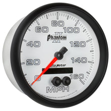 Load image into Gallery viewer, AutoMeter 7581 GAUGE, SPEEDOMETER, 5", 160MPH, GPS, PHANTOM II