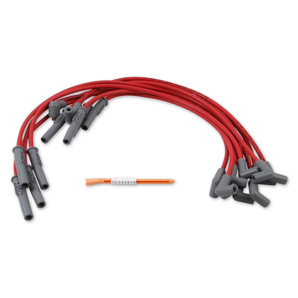 7596-BroncoF150-Spark-Plug-Wires-(Sbf-302351W)-Straight-Multiangle--90-Deg