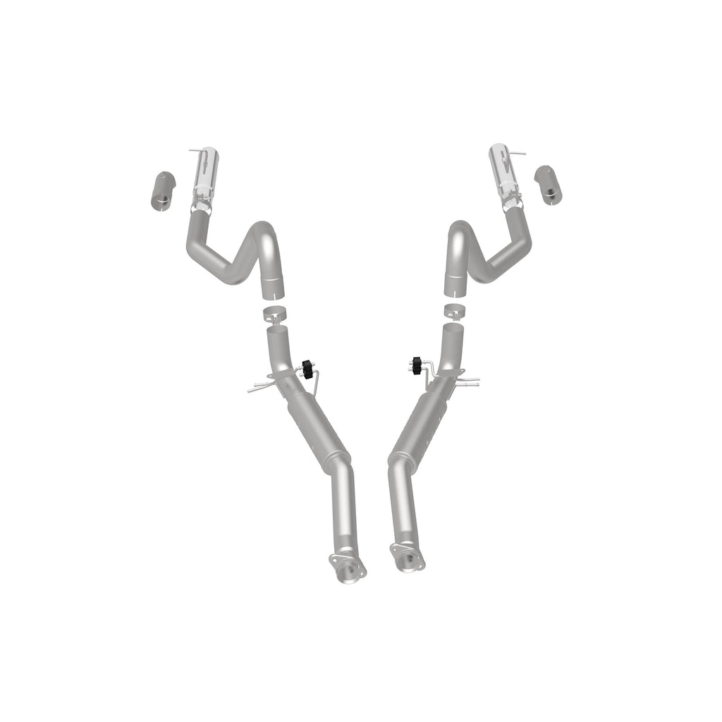 MagnaFlow Exhaust Products 16996 Competition Series Stainless 3 in Cat-Back for Select Ford Mustang