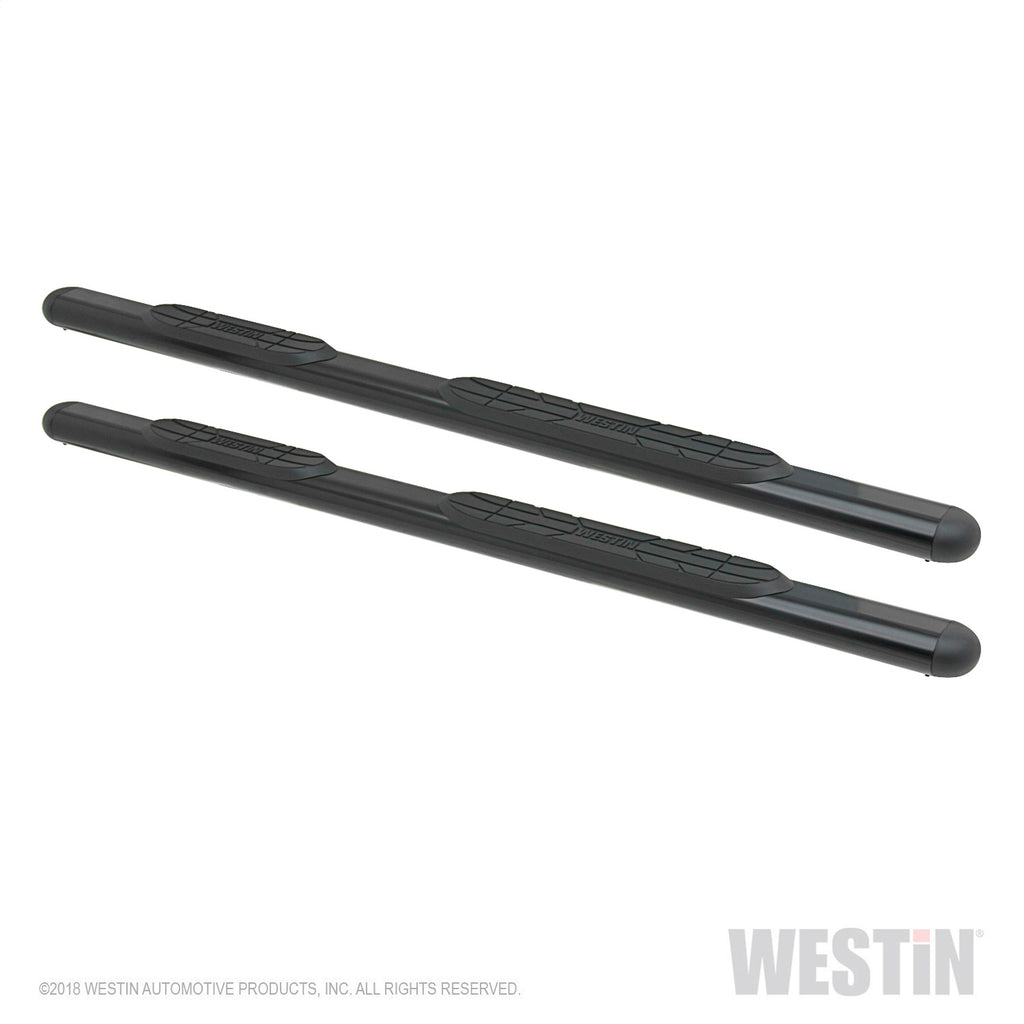 75In-Black-Mild-Steel-Oval-Tube-Step-Bars(Brackets-Sold-Seperate)(Req.-Separate-Mount-Kit-Purchase)