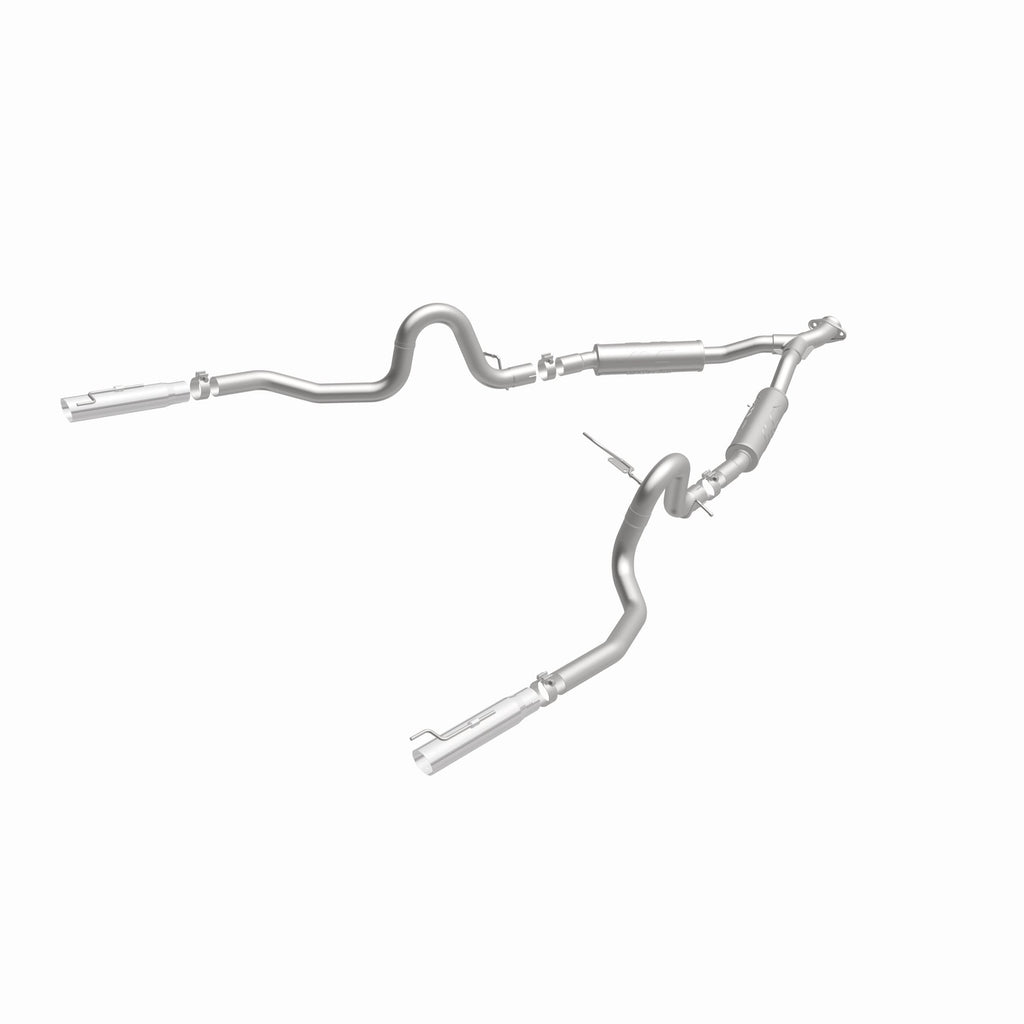MagnaFlow Exhaust Products 15717 Street Series Polished Cat-Back System for Select Ford Mustang
