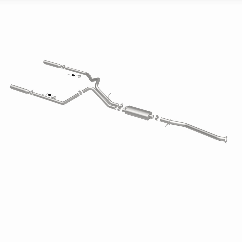 MagnaFlow Exhaust Products 15792 Street Series Polished Cat-Back System for Select Chevrolet Silverado 1500, Chevrolet Silverado Classic, GMC Sierra 1500, GMC Sierra Classic