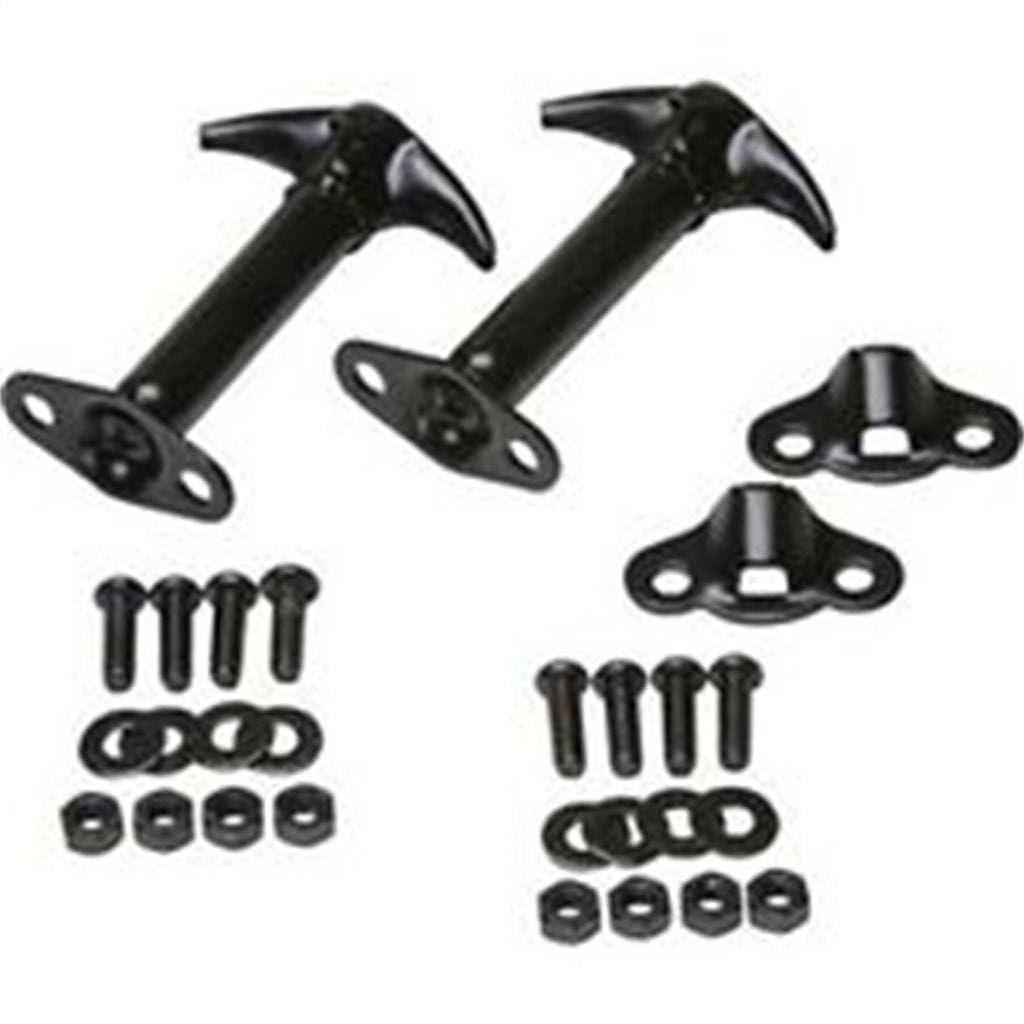 Rampage 7601 Hood Catch Kit for Select Jeep CJ5, Jeep CJ7, Jeep Willys, Jeep Wrangler