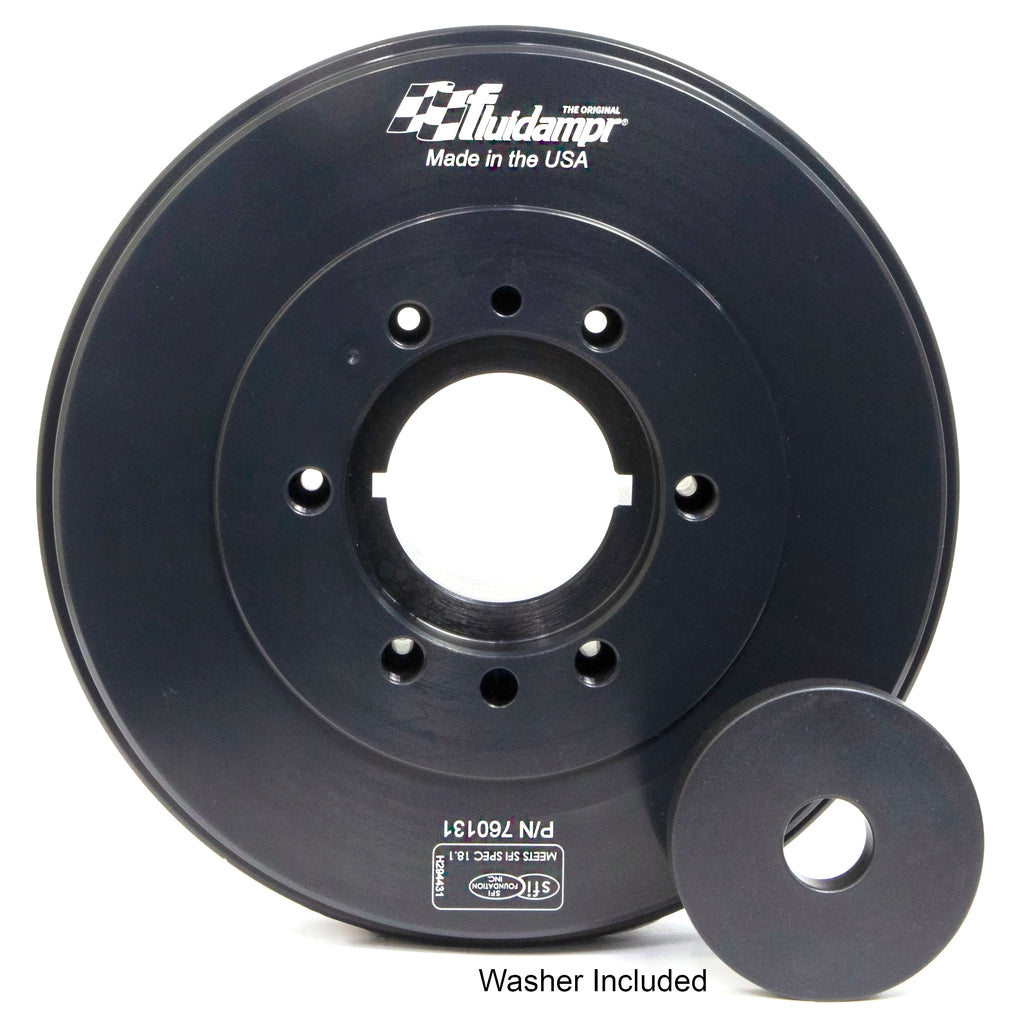 Fluidampr 760131 Harmonic Balancer - Fluidampr - 2001-2018 GM/Chevy 6.6L Duramax - Int Bal - Each