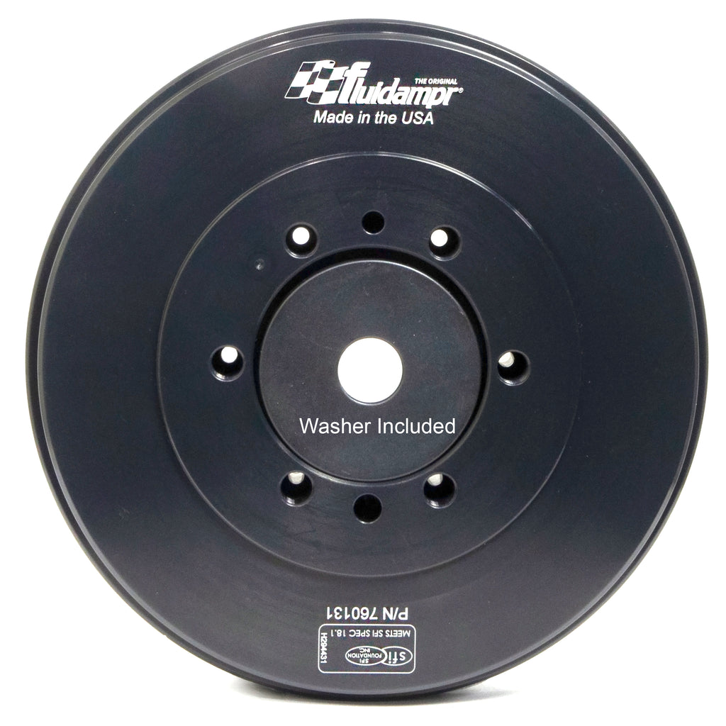 Fluidampr 760131 Harmonic Balancer - Fluidampr - 2001-2018 GM/Chevy 6.6L Duramax - Int Bal - Each