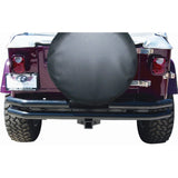 Rampage 7648 Double Tube Rear Bumper with Receiver