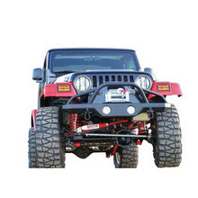 Load image into Gallery viewer, 7606-Cj--Wrangler-Recover-Bumper-Front-WStinger-Textured-Finish